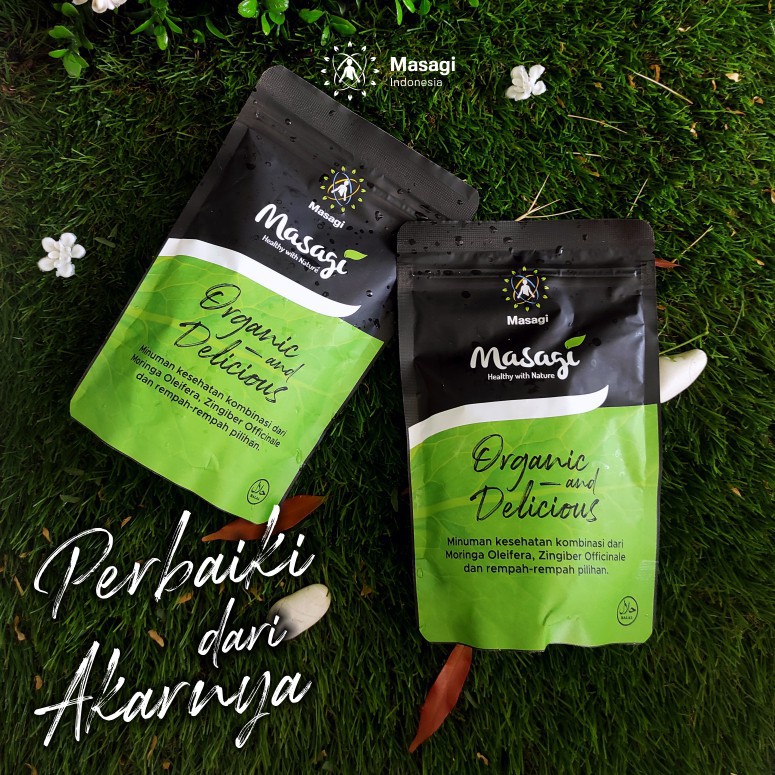 

(BISA COD) Masagi 125 Gr Bubuk Herbal Pankreas Dan Diabetes (Kemasan Mini).