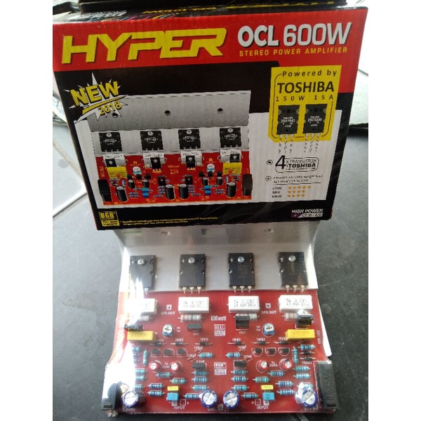 POWER HYPER OCL 600W STREO TR TOSHIBA ASLI-POWER OCL 600WATT-BELL