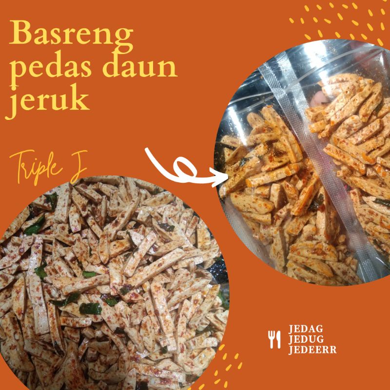 

basreng/ baso goreng /basreng pedas daun jeruk