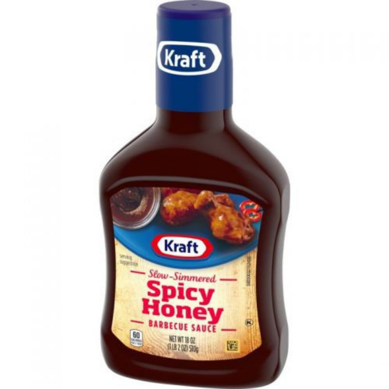 

KRAFT BBQ SAUCE SPICY HONEY NETTO 510 GR