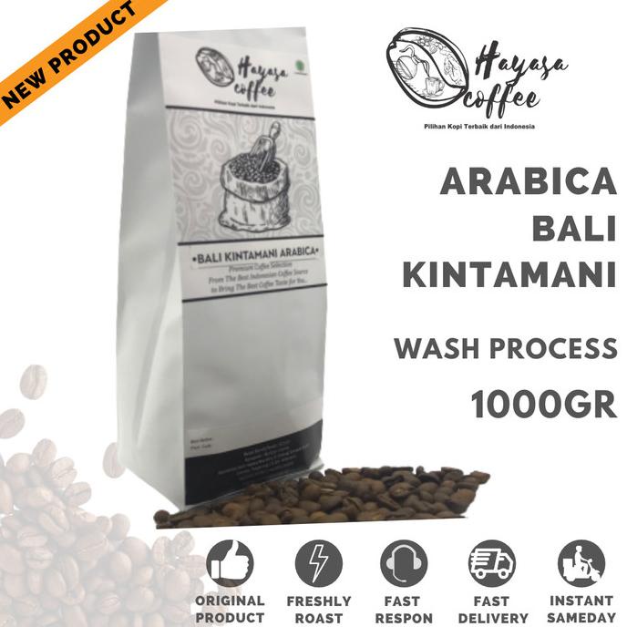 

Kopi Hayasa Bali Kintamani Specialty Arabika - 1 Kg -Diskon Besar