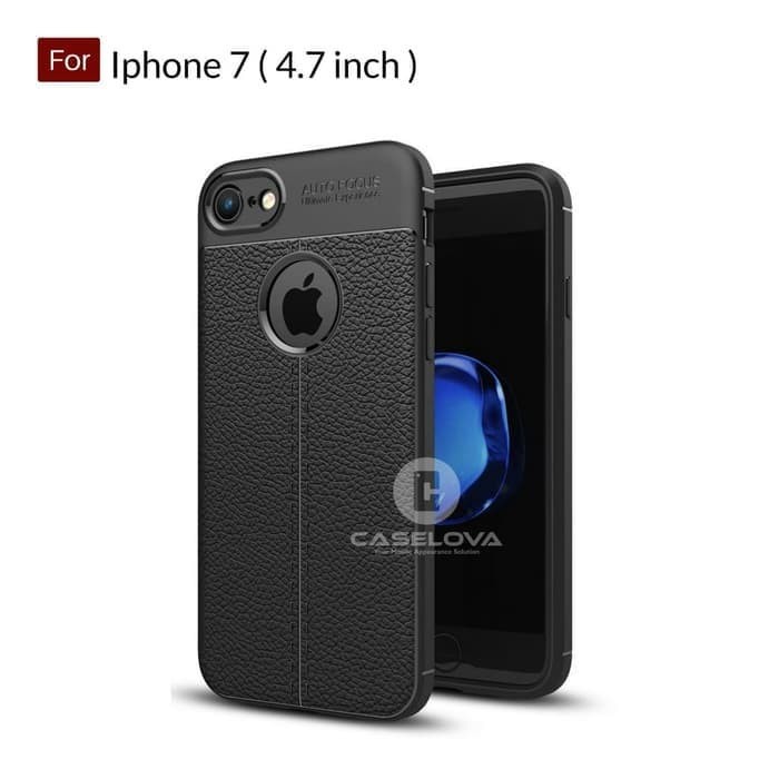 IPHONE 5 6 7 8 6+ PLUS 7+ PLUS 8+ PLUS X XS XR XS MAX 11 11 PRO 11 PRO MAX CASE SOFTCASE AUTOFOKUS SILIKON HITAM PREMIUM LEATHER AUTOFOCUS KULIT JERUK