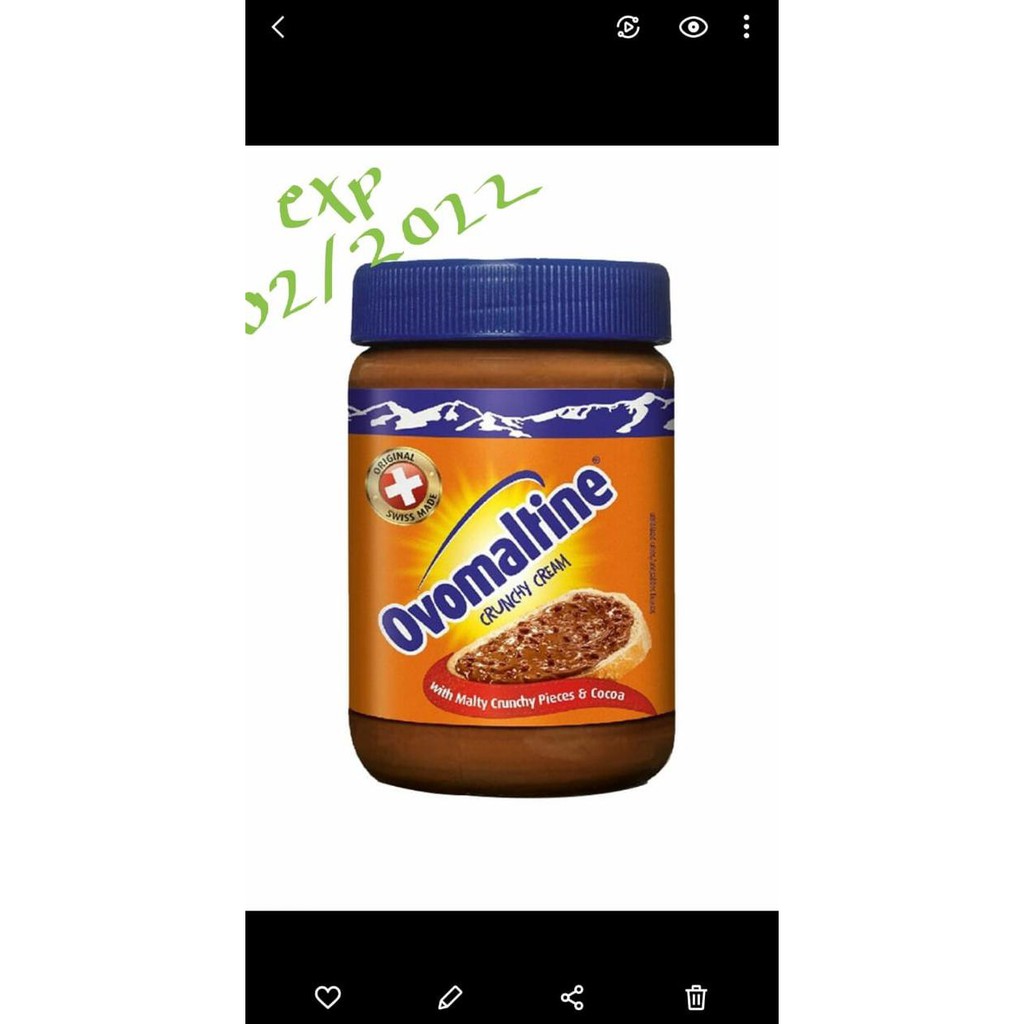 

(COD) Ovomaltine Crunchy Cream 680 gram