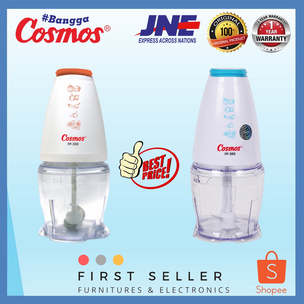 BLENDER MINI / FOOD PROCESSOR COSMOS FP300 / FP 300 ORIGINAL 100% TERMURAH !