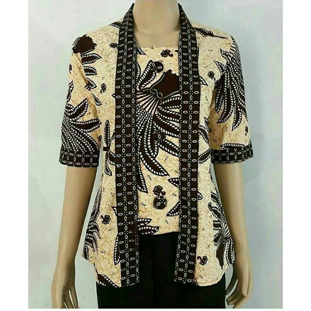 Blus Batik/Blouse Batik/Baju Batik/ Baju Blouse/Seragam Batik/Baju Seragam