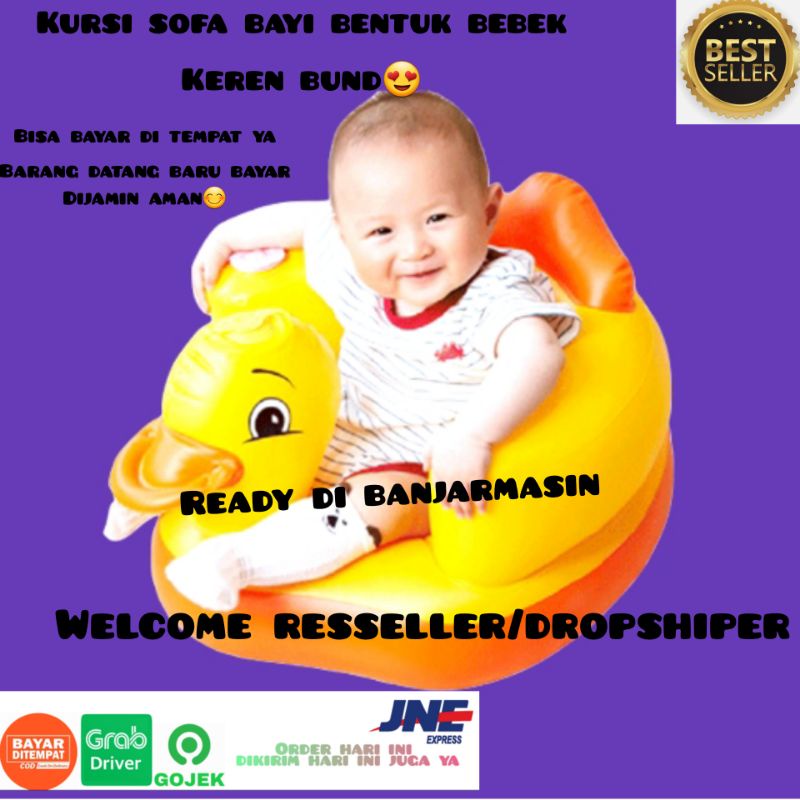 ready di banjarmasin MAINAN ANAK KURSI SOFA BAYI ADA MUSIK BAHAN PVC POMPA ANGIN IMPORT KEREN VIRAL-1