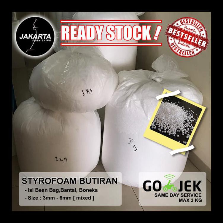 Termurah Sterofoam Butiran Eps Isi Bean Bag Styrofoam Eps Terbaik
