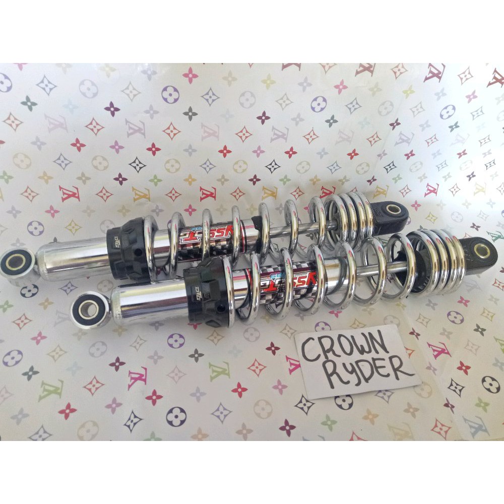 Shock Yss Hybrid DTG 340 Crome Supra 125 RX King Shogun K bac 10