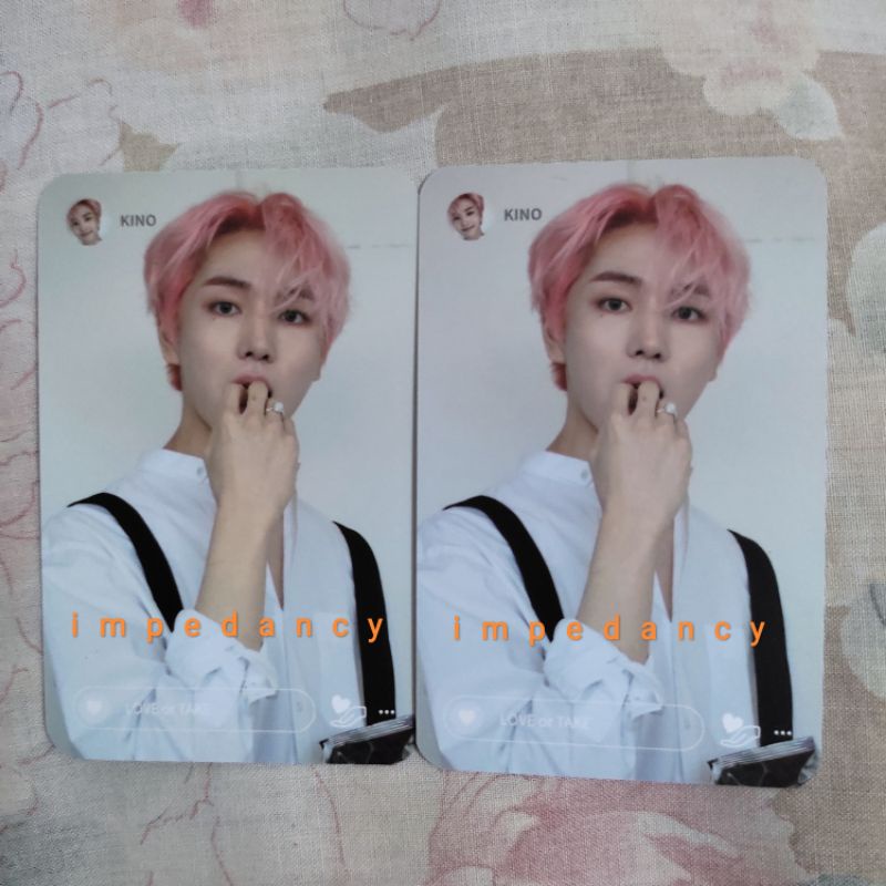 PHOTOCARD ALBUM LOVE OR TAKE PENTAGON KINO WOOSEOK YEO ONE MILD