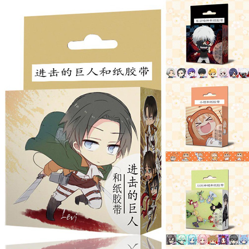 

Perlengkapan Sekolah Yo Yo My Boku No Hero Academia Washi Tape Paper Maksing Scrapbook Sticker