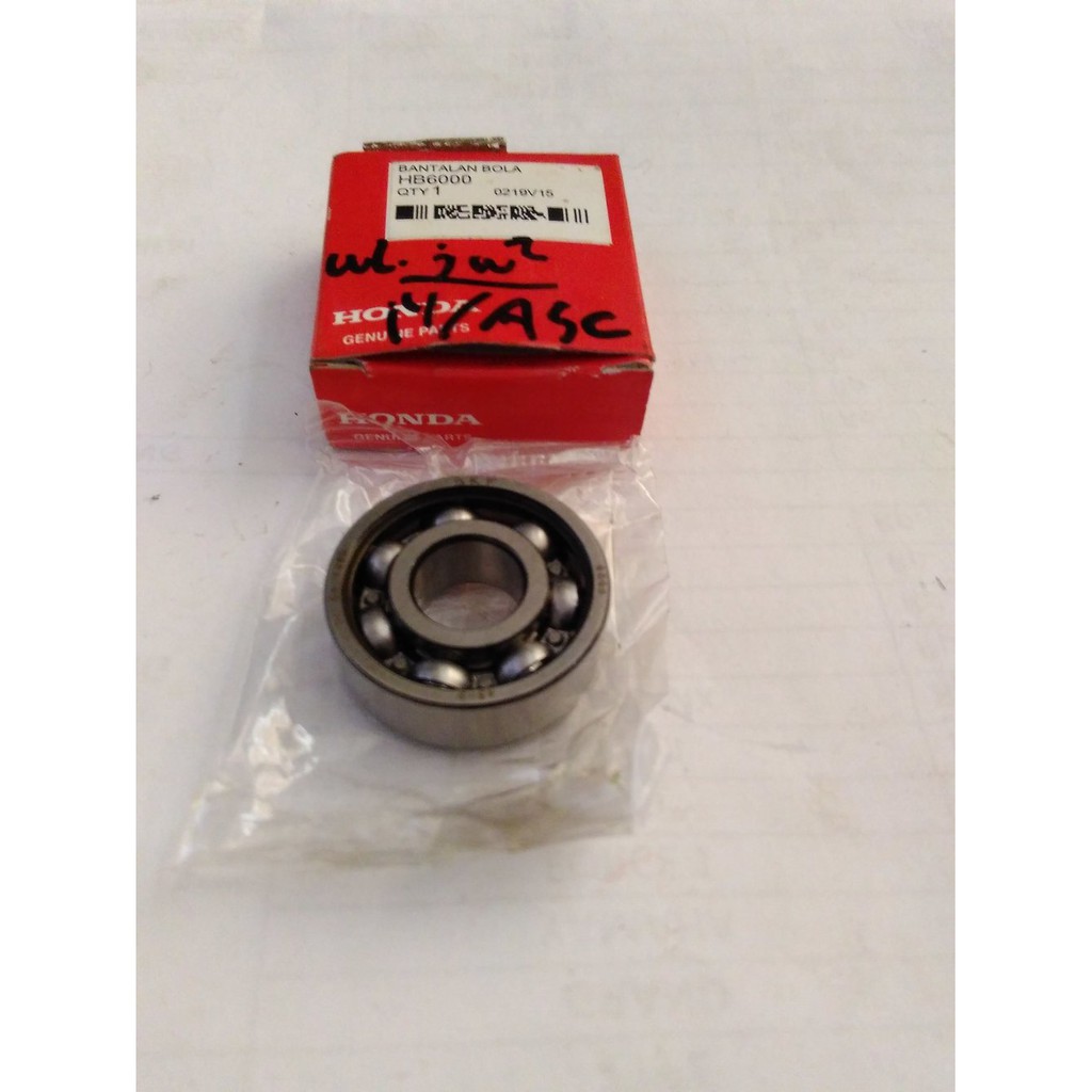 BEARING BERING KLAHER  Noken As / Kopling 6000 Asli Honda HB6000