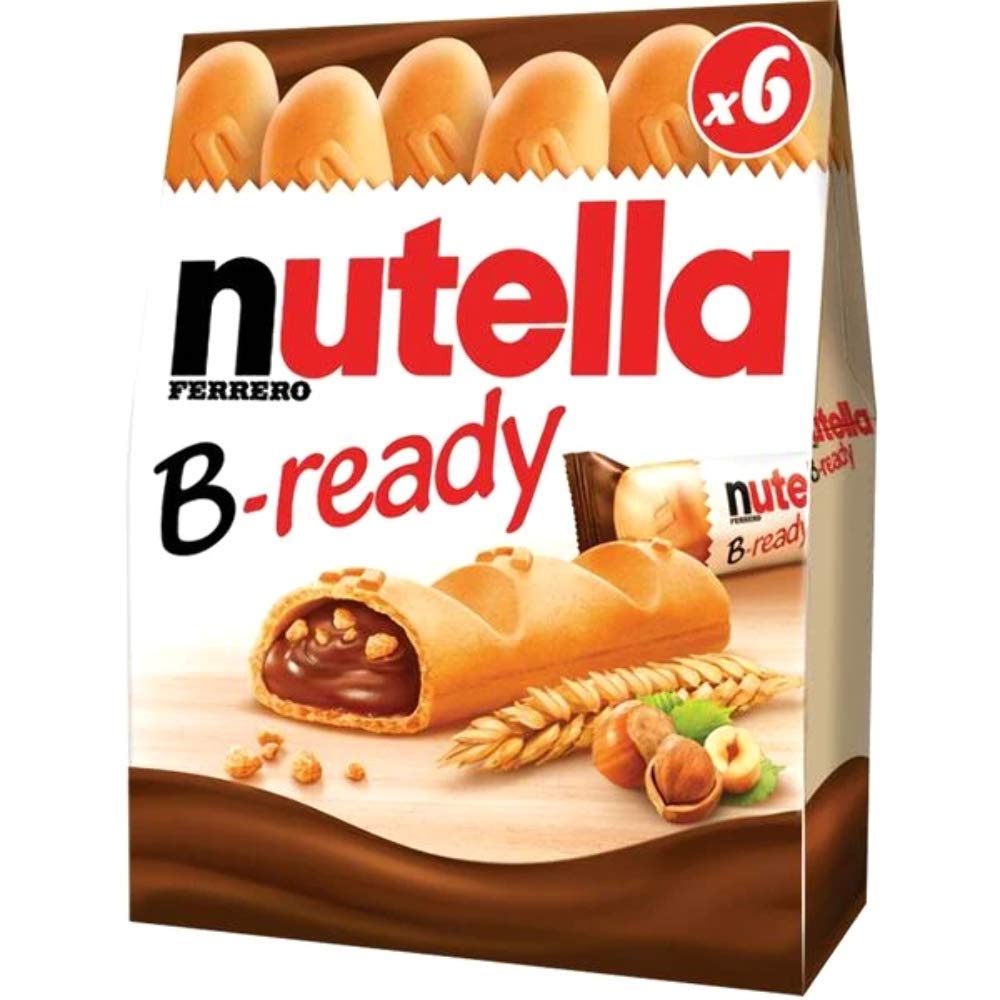 

Nutella B-Ready Isi 6 Pcs 132 Gr