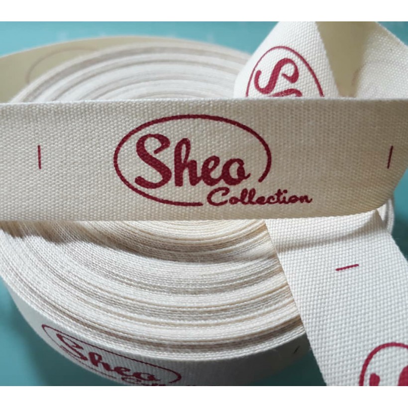 

Label Katun Masker / Label Hijab / Label baju / Label Pakaian / Pengganti Label Woven