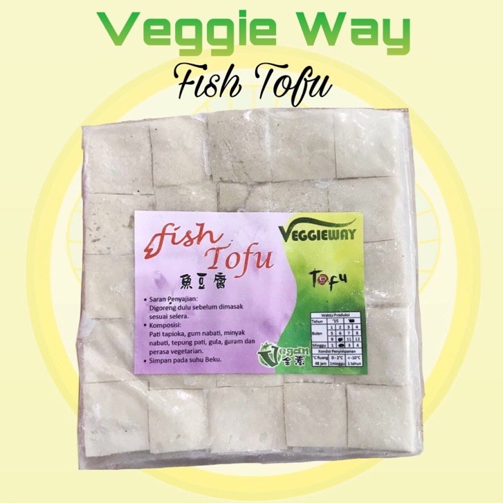 

VeggieWay Fish Tofu / Tofu Vegetarian / Seafood Tofu