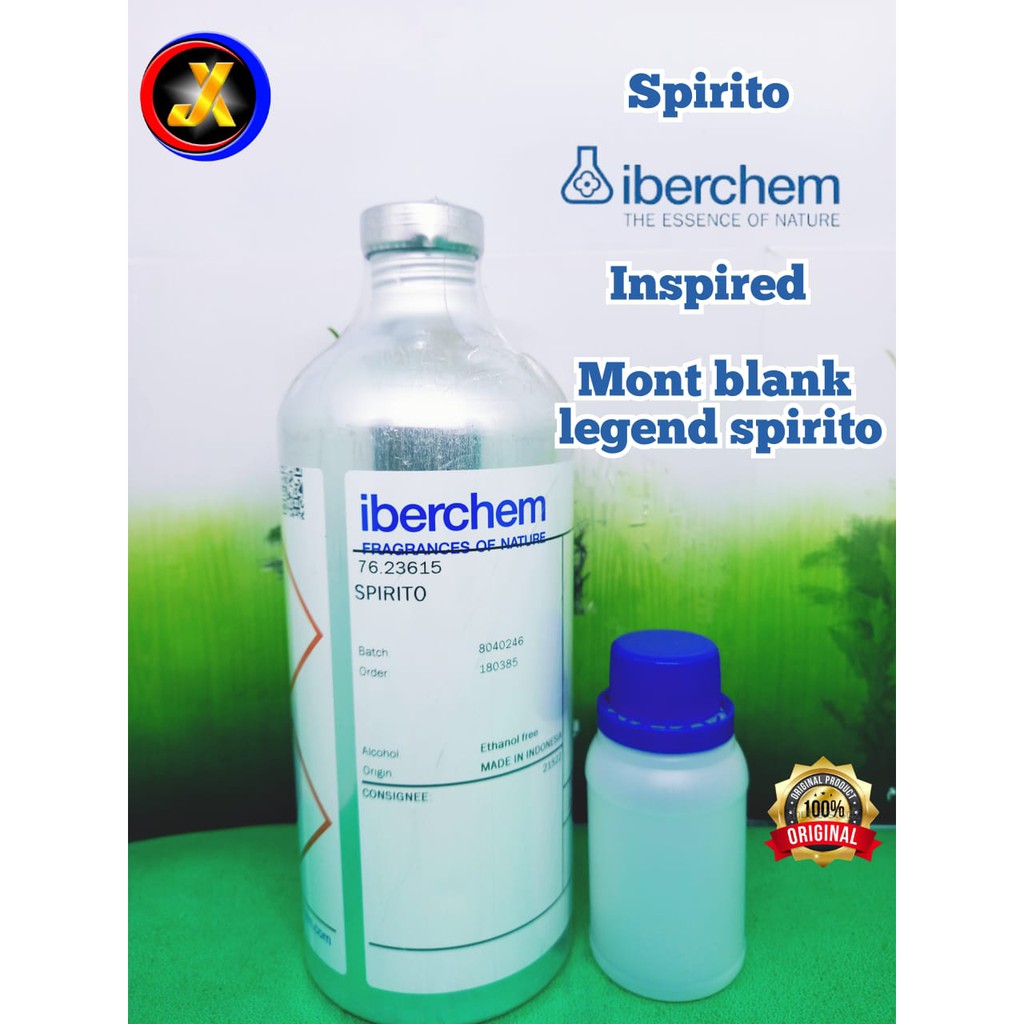 Spirito By Iberchem, Inspired By Montblanc Legend Spirit, Bibit Murni Kemasan Repack 100 ML