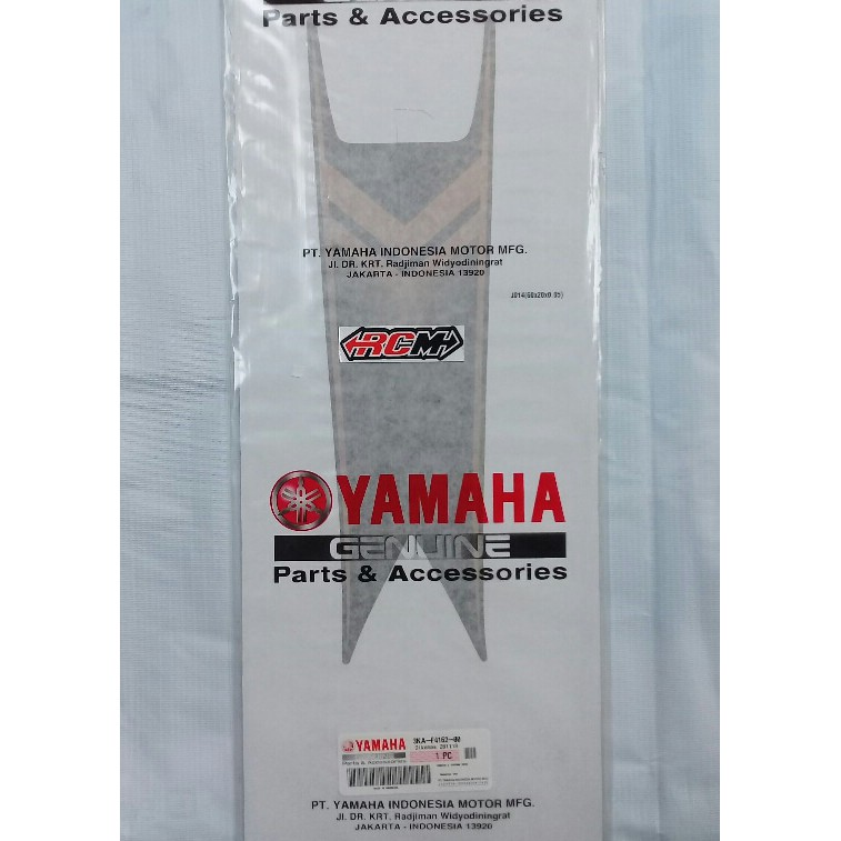 LIST STICKER STRIPING TANGKI BENSIN RXKING RX KING 2003 SPECIAL EDITION GOLD ORI YAMAHA 3KA-F4162-00