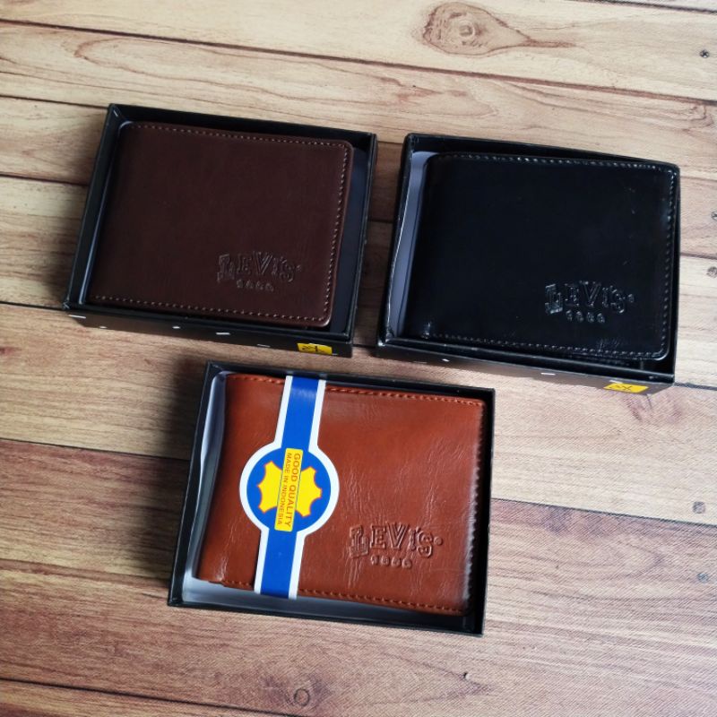 Dompet kulit pria Model Tegak 3D Dompet kulit Asli Premium L 002 Dompet Pria Kulit Asli