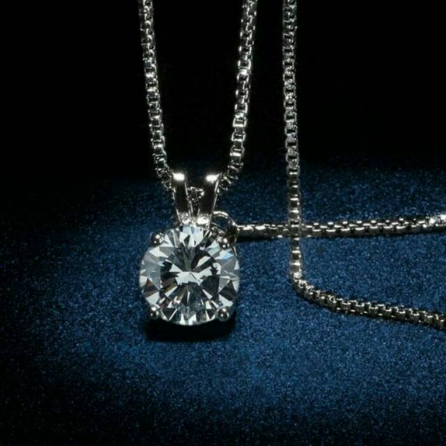 Kalung Emas Putih 18K