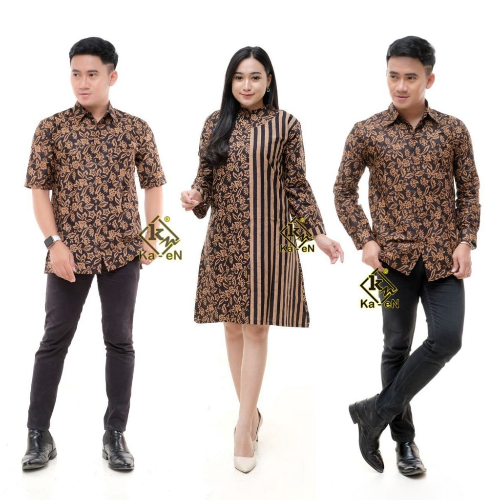 Seragam Batik Couple / Batik Couple Motif Baru Soft / grosir ecer bajubatik M L XL XXL JUMBO