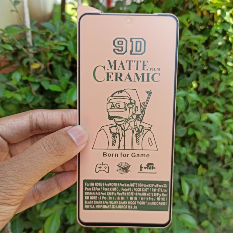 ANTI GORES CERAMIC MATTE Redmi Note 10 4G/10S Note 10 5G Note 10 Pro