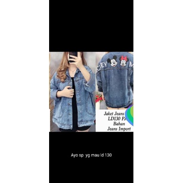 jaket jeans wanita dewasa
