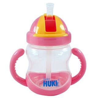 Baby Huki Training Cup With Straw 240ml