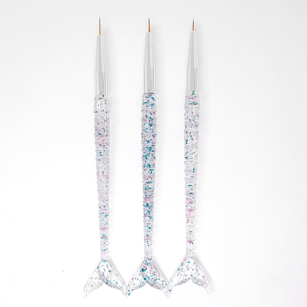 Brush Liner Mermaid bubbles Set 3 size NP-70