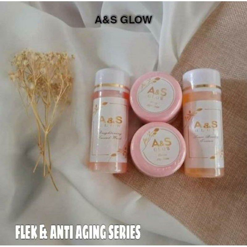 A&S glow paket flek hitam original ayu sheva BPOM