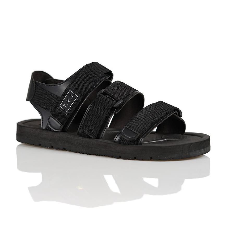 Terbagus..  TVF Footwear - Sandals - Reiwal (Black)