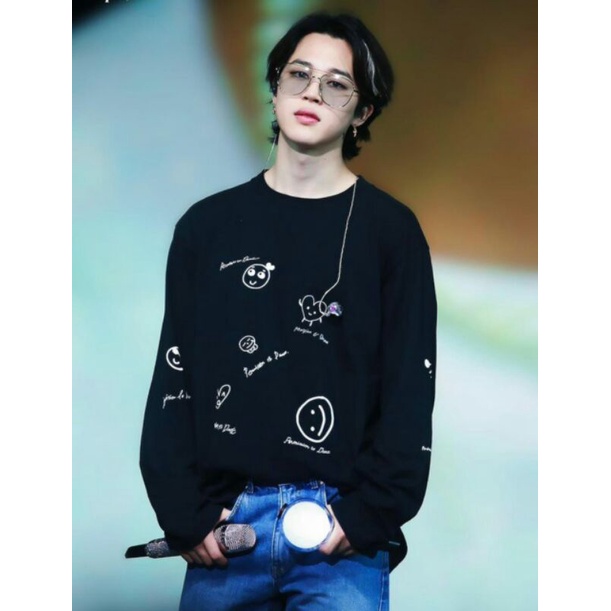 Kaos BTS JIMIN PTD ON STAGE "LA" TSHIRT PREMIUM "with Special gift" unoff