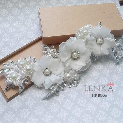 [BISA COD] HAIRPIECE WEDDING AKSESORIS RAMBUT PESTA BRIDESMAID HRB006