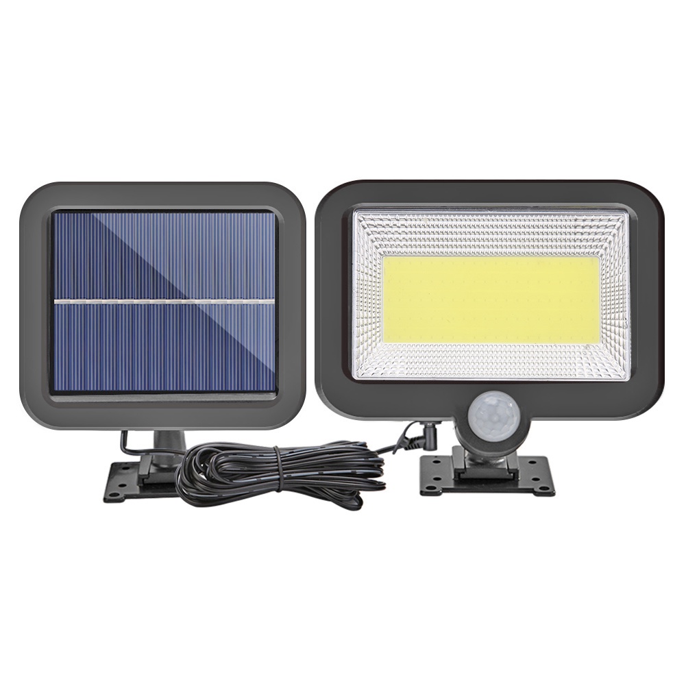 Lampu Taman Solar Sensor Gerak 120 LED Tenaga Surya / Lampu Taman Solar 120 LED Tenaga Surya Lampu Sorot Sensor Gerak-COB / 100LED