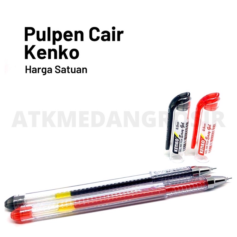 

Pulpen 0,5mm Kenko cair perset