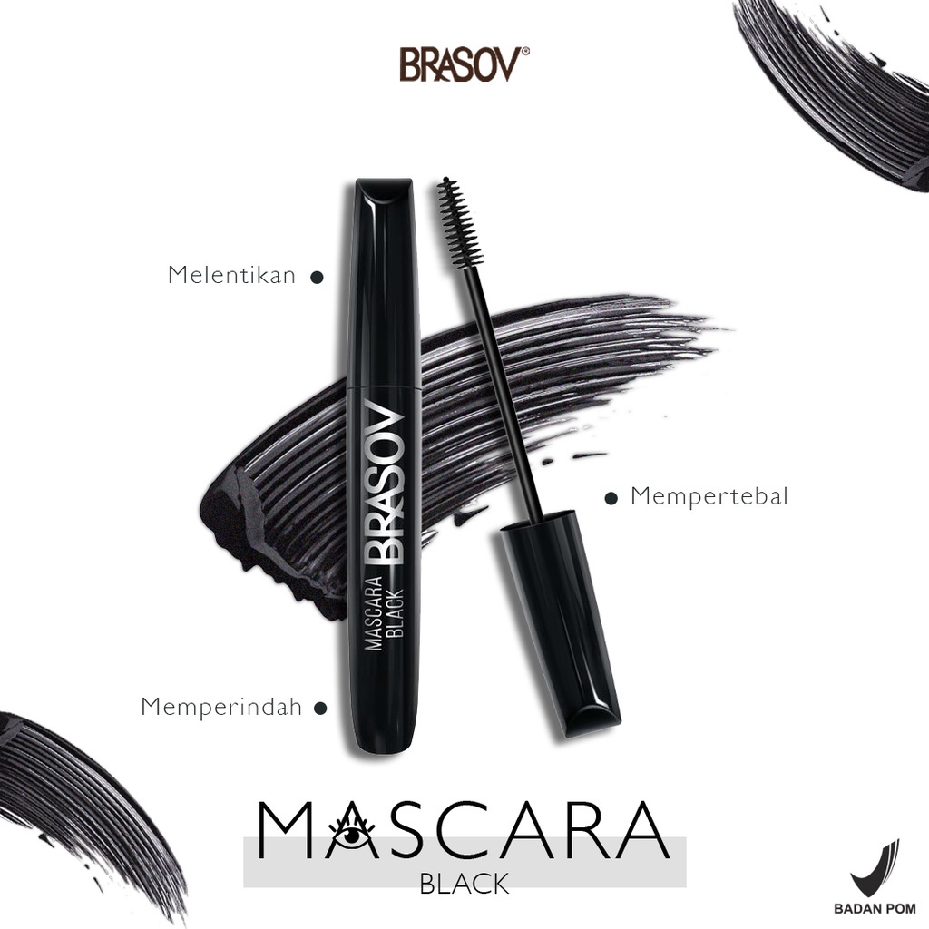 MURAH - BRASOV MASCARA MASKARA BLACK ORI