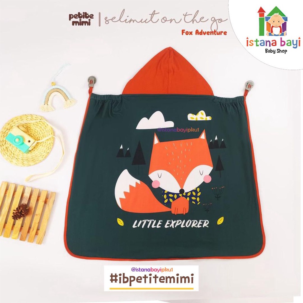 Petite Mimi Multi Use Blanket - Selimut topi bayi