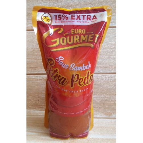 

✔MURAH Euro Gourmet Sambal Extra Pedas 1kg / Euro Gourmet Saus Sambel Extra Pedas