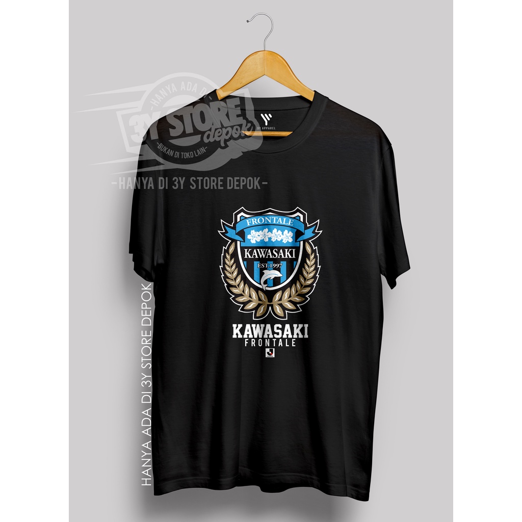 KAOS SANTAI KLUB J-LEAGUE KAWASAKI FRONTALE / BAHAN KATUN COMBED 30S-3Y STORE