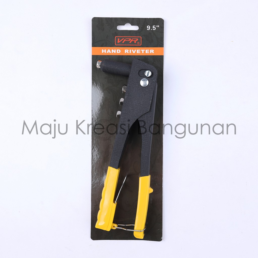 Tang Rivet Hand Riveter 9.5 Inch Inci Tembakan Paku VPR Rifet Ripet 2.4mm 3.2mm 4mm 4.8mm