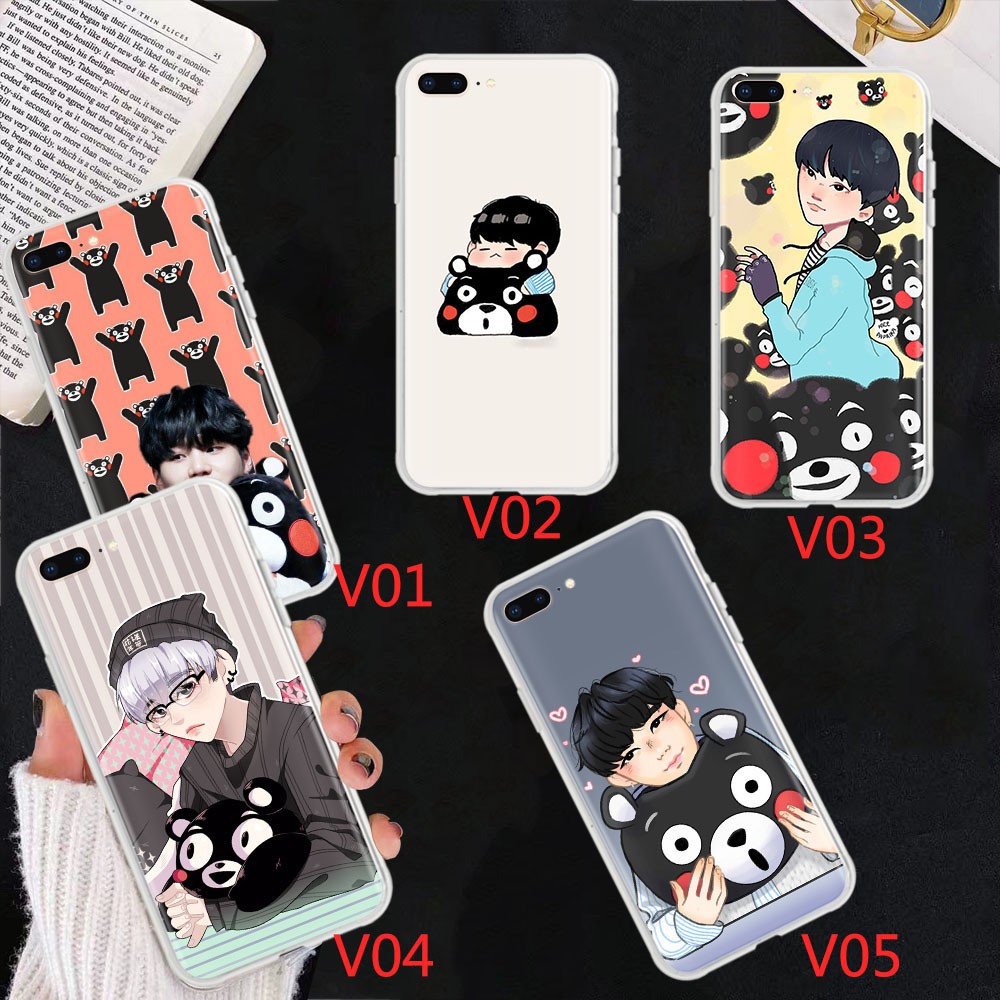 Casing Softcase Iphone 8 7 6 6s Plus 5 5s Se 5c 4 4s Va132 Gambar Kumamon Suga Shopee Indonesia