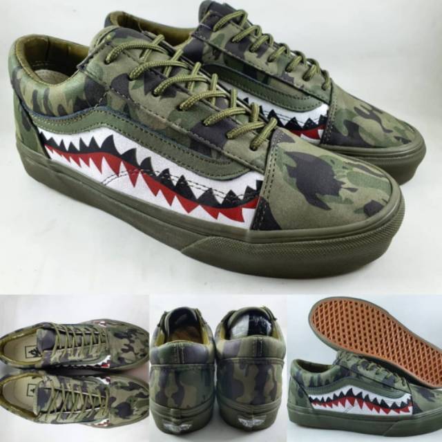 Vans Old Skool Bape Shark