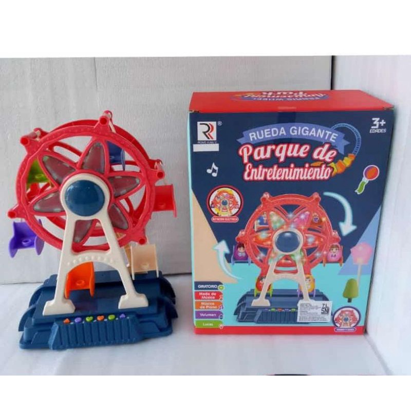 mainan dremulen | bianglala | amusement park | mainan anak baterai