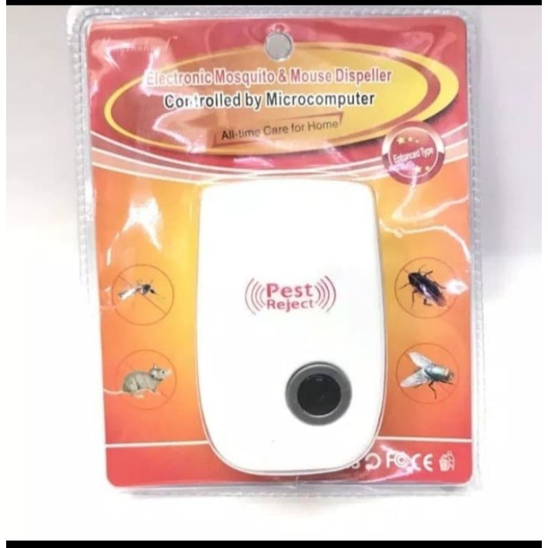 Alat Pengusir HAMA,Kecoa,Tikus,Lalat,PEST REJECT Ultrasonic dan Sonic