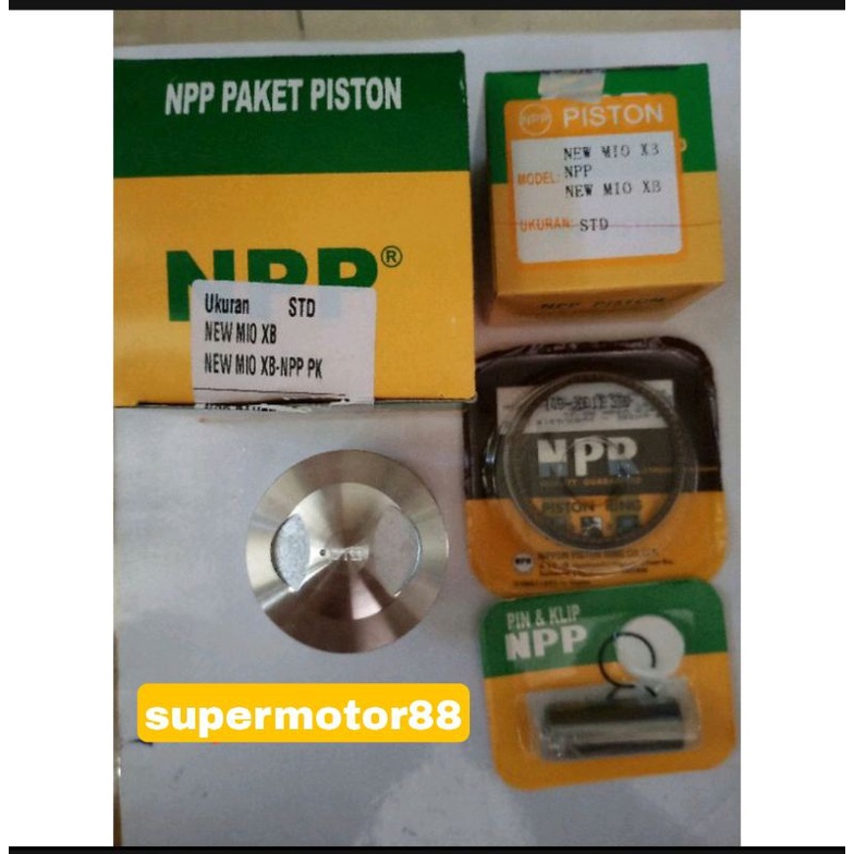 piston kit seher paket npp Mio xb ukuran OS STD 50 100 150 200 NPP