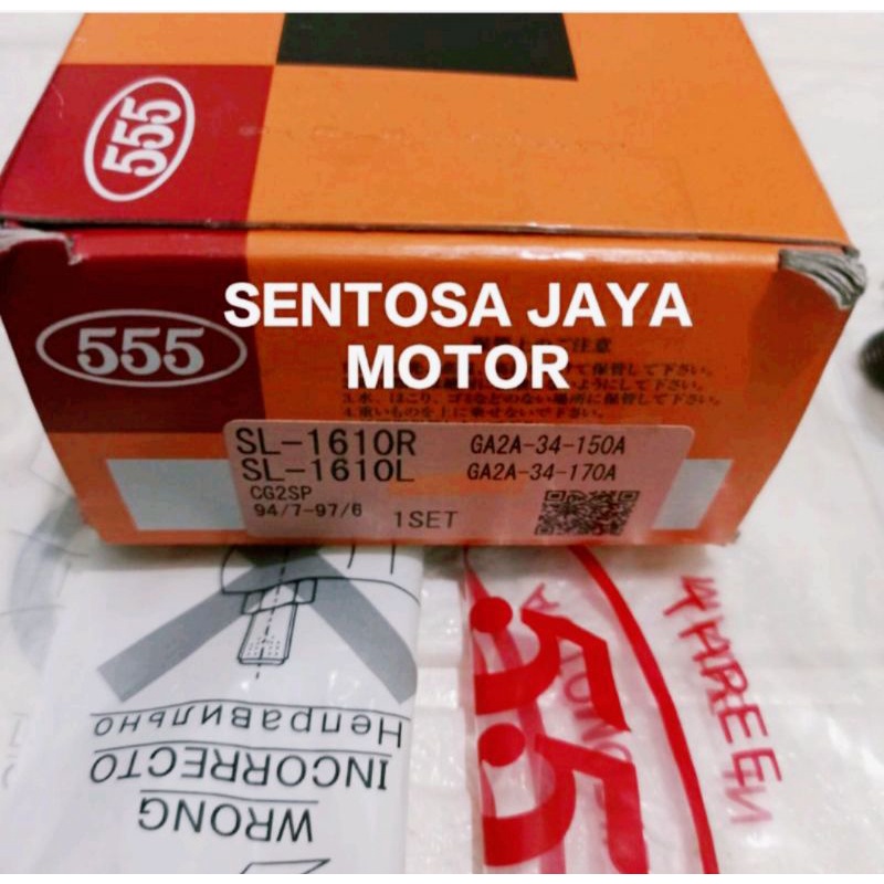 LINK STABIL STABILIZER DEPAN MAZDA 6 2.5CC 2500CC NON SKYACTIV MERK 555 ORIGINAL JAPAN