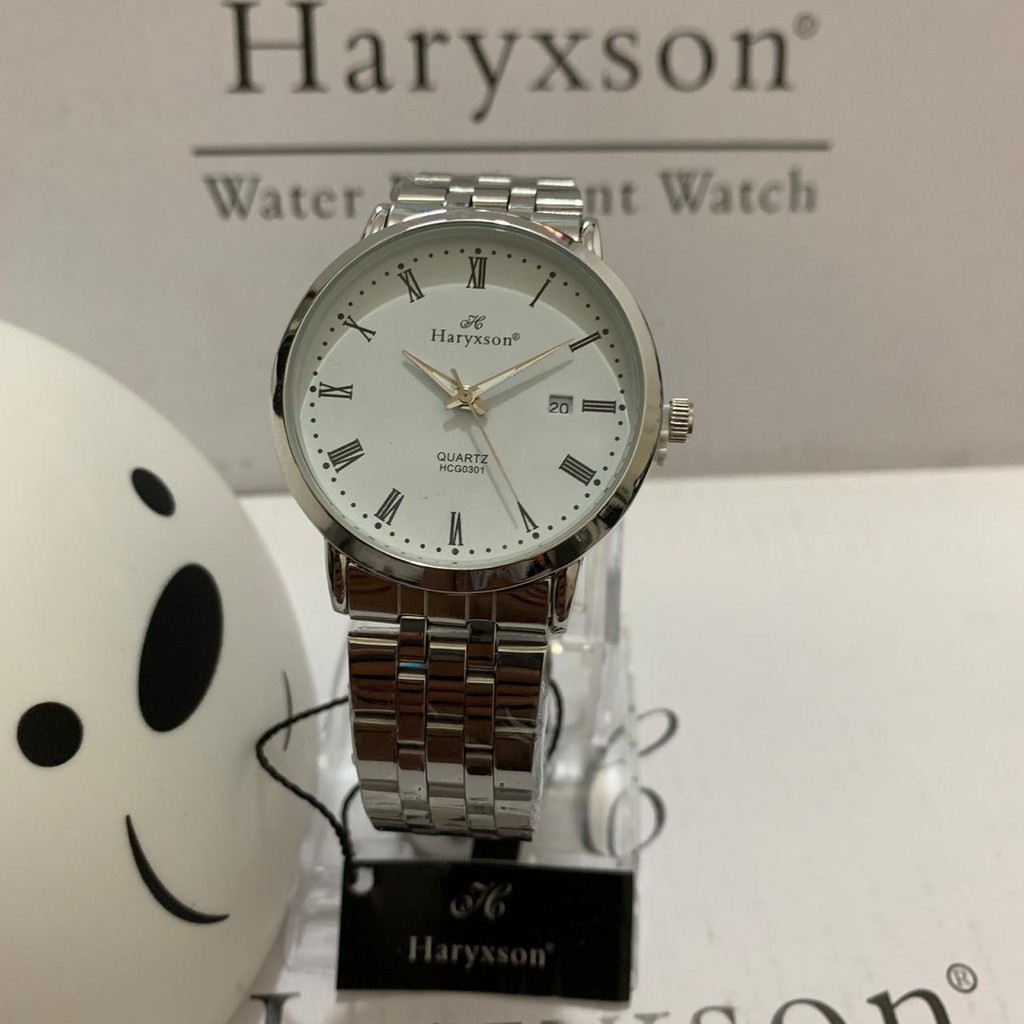 Jam Tangan Pria dan Wanita Haryxson Jam Tangan Mewah Jam Tangan Elegan Jam Original Rantai Stainless