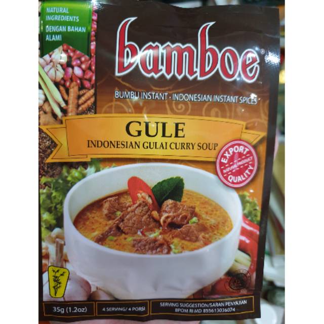 

Bumbu instant Bamboe terdiri dari 5 varian