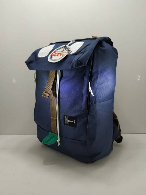 Ransel denim serut Dhavin codura