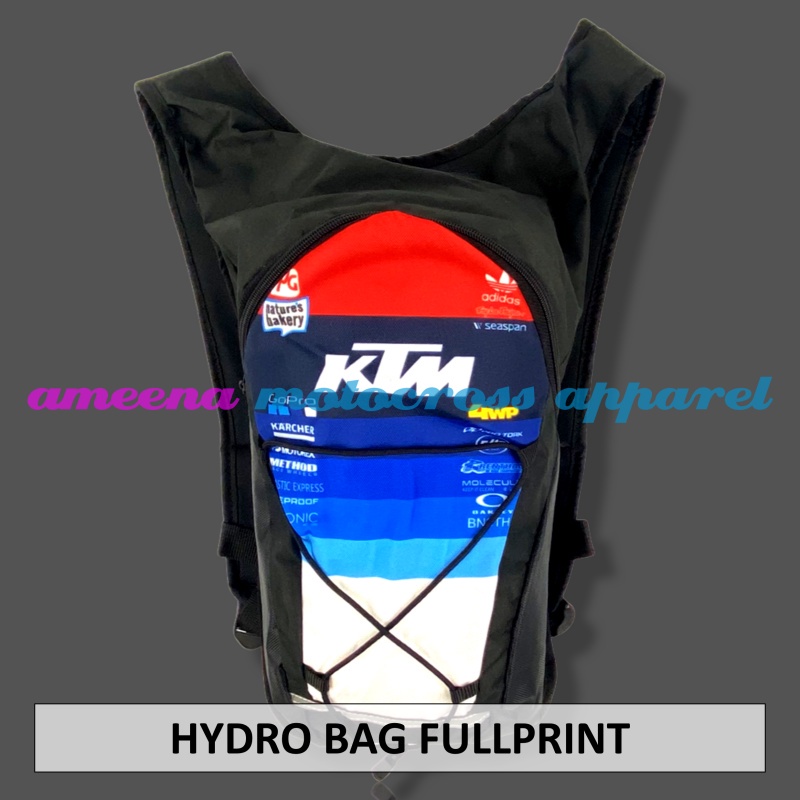 Tas Hydro Slim - Tas Motoross Fullprint - Tas Trail MX Adventure - KT005