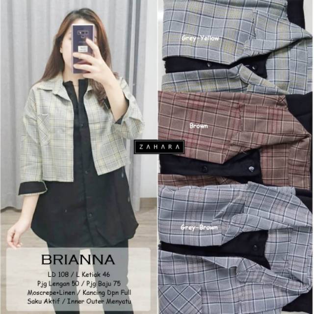 BRIANA BLAZER - BLAZER DENGAN INNER