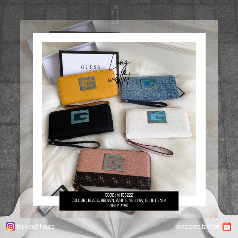 long wallet (VHGB222) | lonfg wallet branded | long wallet guess
